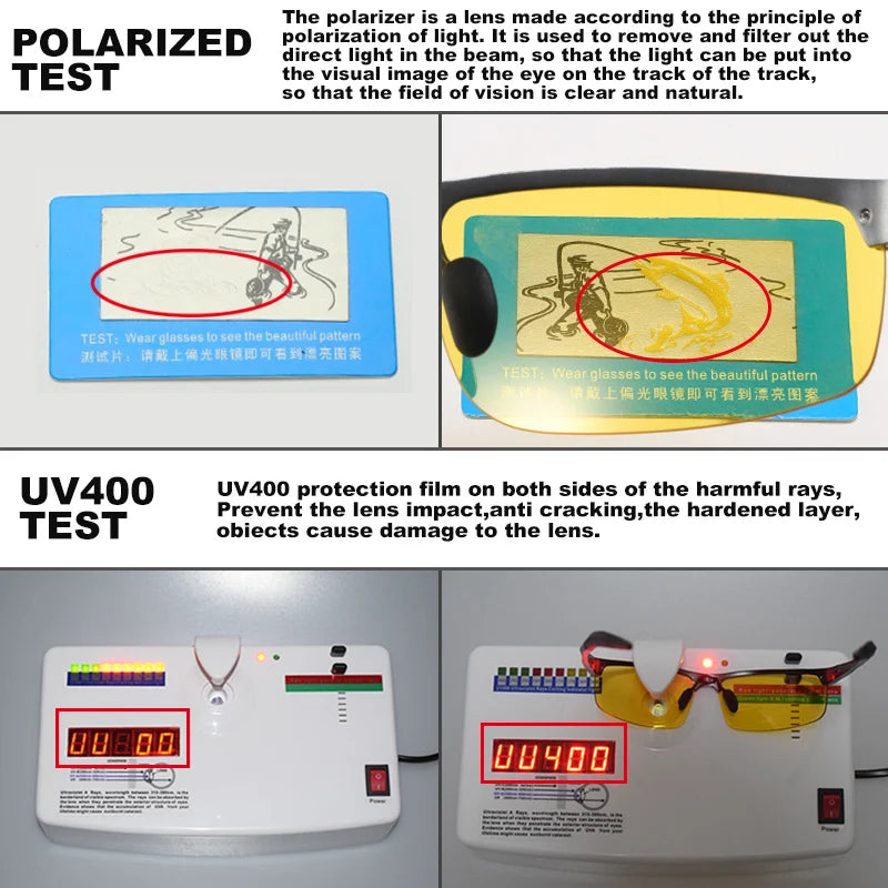 Anti-Glare Photochromic Driving Glasses – Polarized Day & Night Vision