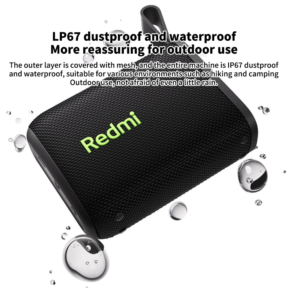 Xiaomi Redmi Portable Bluetooth Speaker – IP67, RGB & TWS Stereo