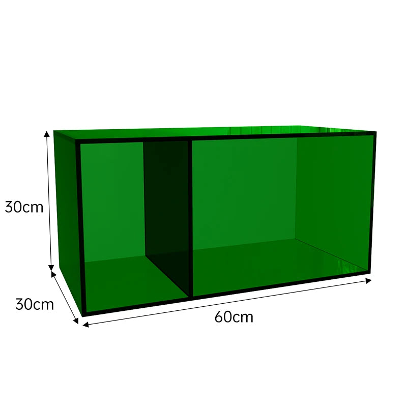 Acrylic Transparent Bookshelf – Colourful Multi-Layer Floor Storage