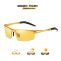 Anti-Glare Photochromic Driving Glasses – Polarized Day & Night Vision