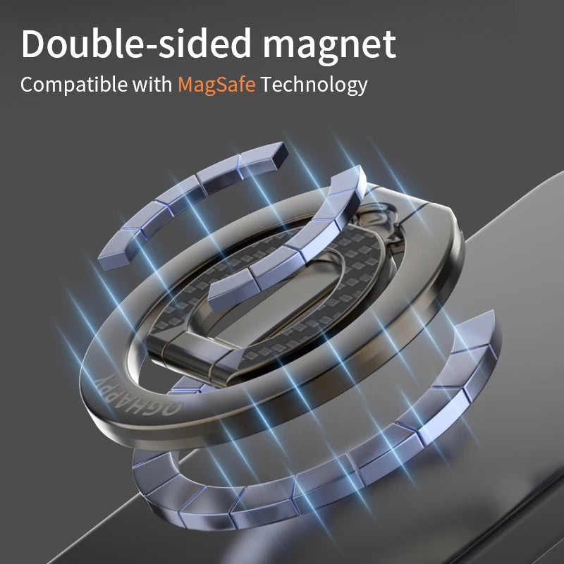 MagSafe Magnetic Phone Holder – Folding Ring Bracket Stand