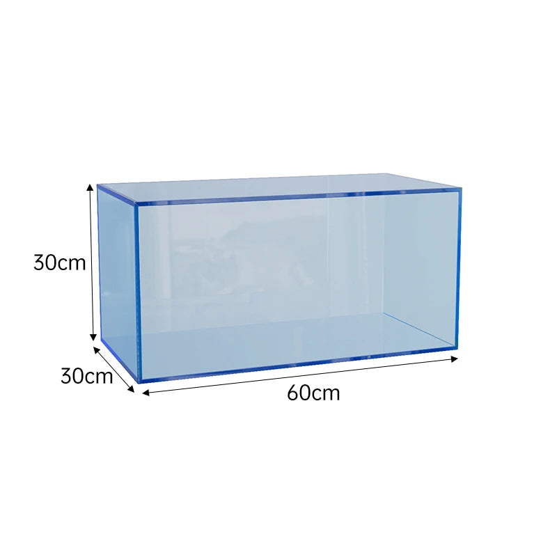 Acrylic Transparent Bookshelf – Colourful Multi-Layer Floor Storage