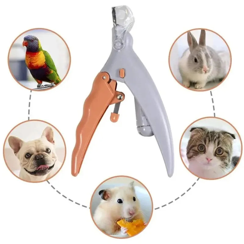 LED Pet Nail Clipper – Safe & Precise Claw Trimmer for Cats & Dogs
