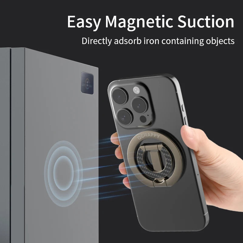MagSafe Magnetic Phone Holder – Folding Ring Bracket Stand