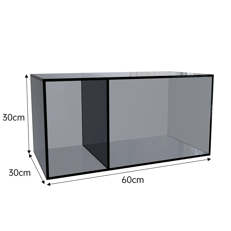 Acrylic Transparent Bookshelf – Colourful Multi-Layer Floor Storage