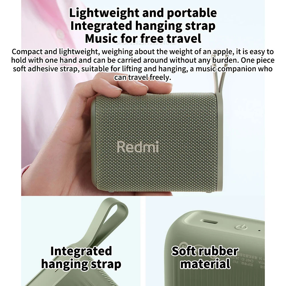 Xiaomi Redmi Portable Bluetooth Speaker – IP67, RGB & TWS Stereo