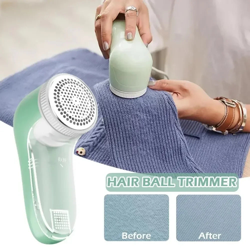 Electric Lint & Pet Hair Remover – Fabric Shaver & Bobble Remover
