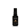 30ml black spray bottle of Acqua di Rosa Balancing Mist with gold text, labeled as 100% organic rose water toner.